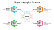 Best Simple Infographic Template PowerPoint Slide